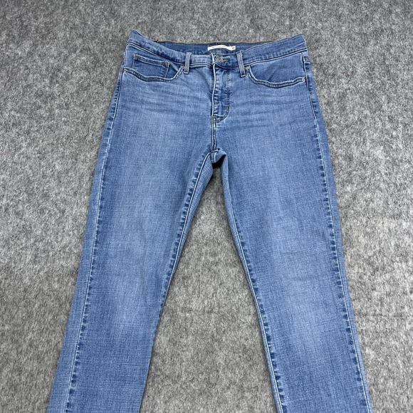 Levis 311 Shaping Skinny Jeans Womens 30x30 Medium Wash Stretch Denim Fit32x30 - Picture 4 of 16